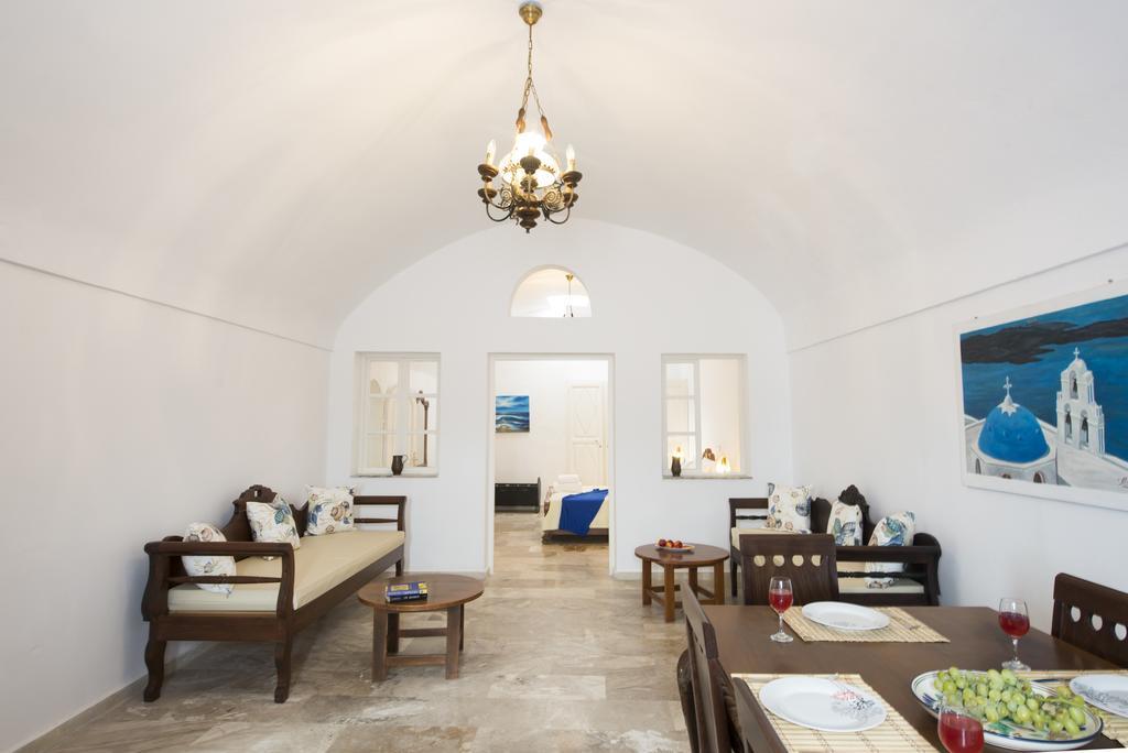 Simantiri Private Villa Megalochori  Cameră foto