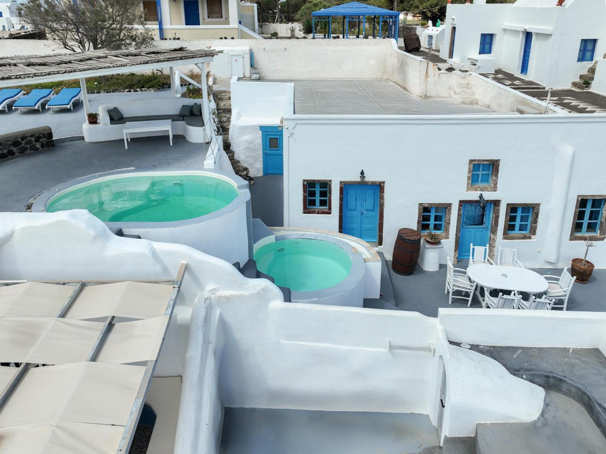 Simantiri Private Villa Megalochori  Exterior foto